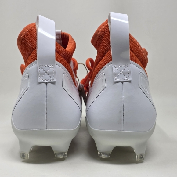 adidas SM Adizero Impact Football Cleats Mens Size 11 White Orange IH8467 New - Picture 5 of 12